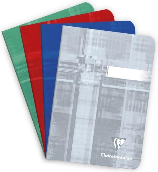 Image du produit Clairefontaine Metric (A6, À rayures, Couverture souple)