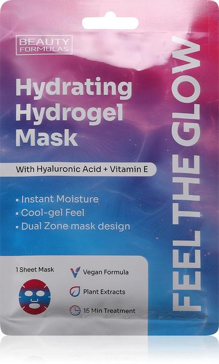NoName Beauty Formulas Hydrating Hydrogel Mask With Hyaluronic Acid And Vitamin E