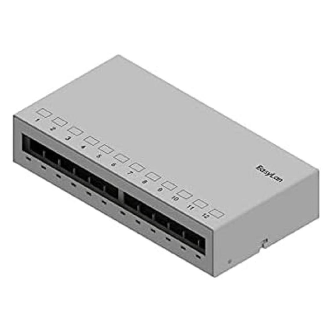 ZVK EL fixLink Unterbaupanel Consolidation Point 12 Port (CKVPL0121E)