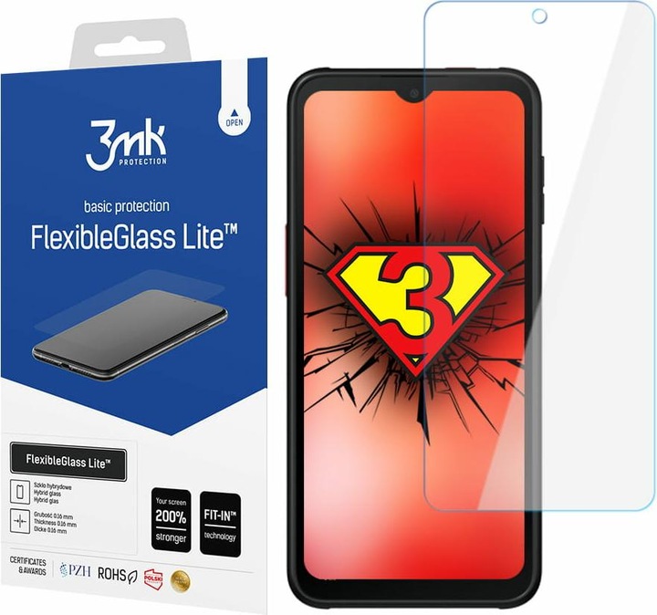 Actual product image 3MK FlexibleGlass Lite Display Film (1 Piece, Samsung Galaxy S21)
