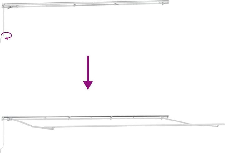 Produktbild vidaXL Markisenrahmen (300 x 165 cm)