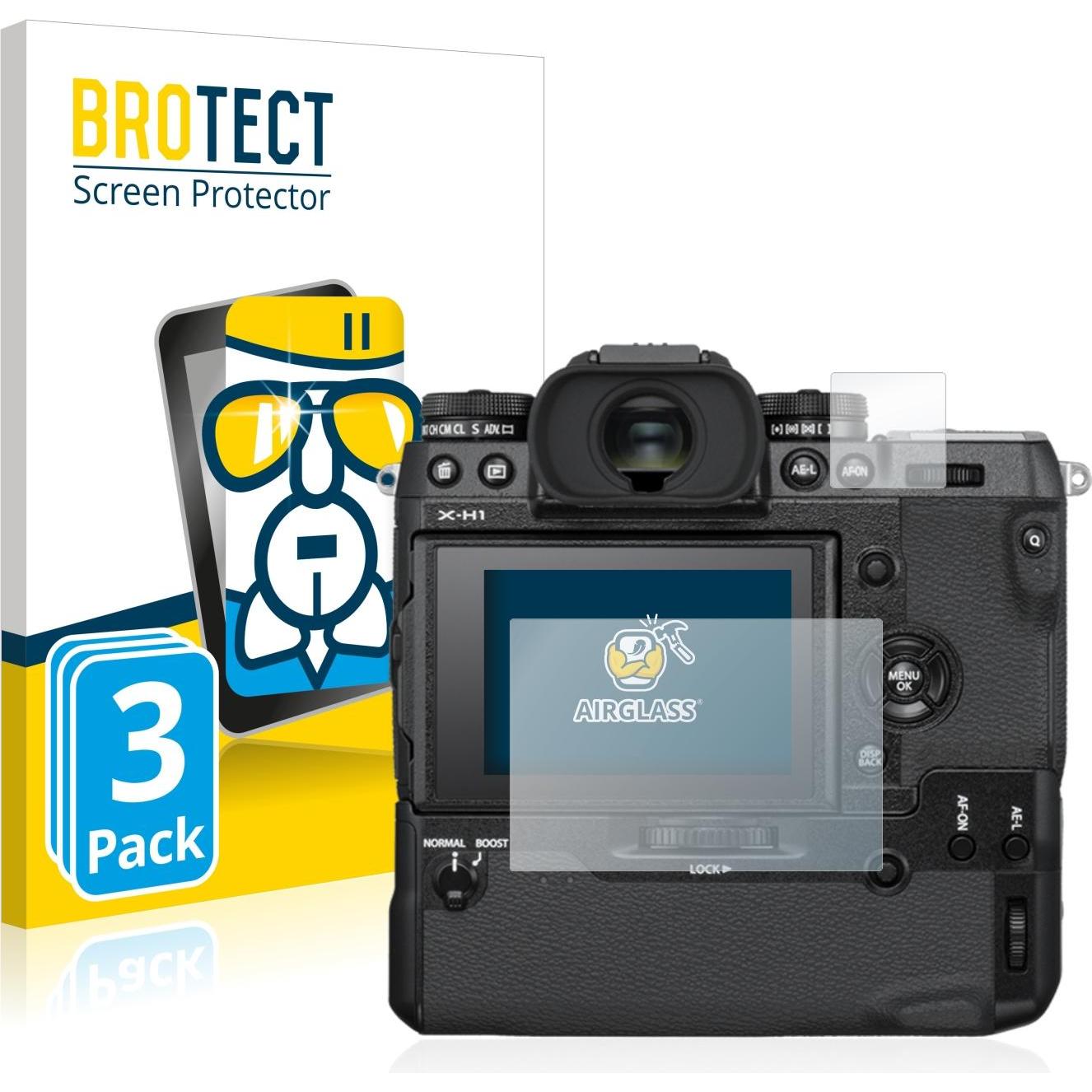 Thumbnail - BROTECT AirGlass Panzerglasfolie (Displayschutz, X-H1), Kameraschutz