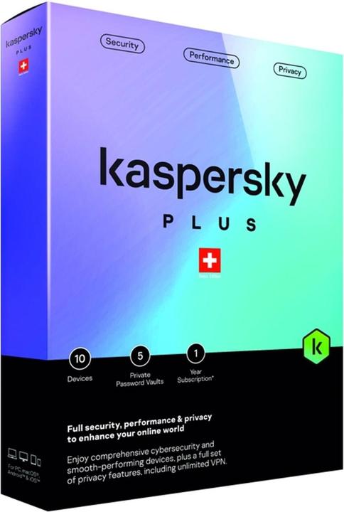 Produktbild Kaspersky Plus (10 PC) (10 User, 12 Monate)