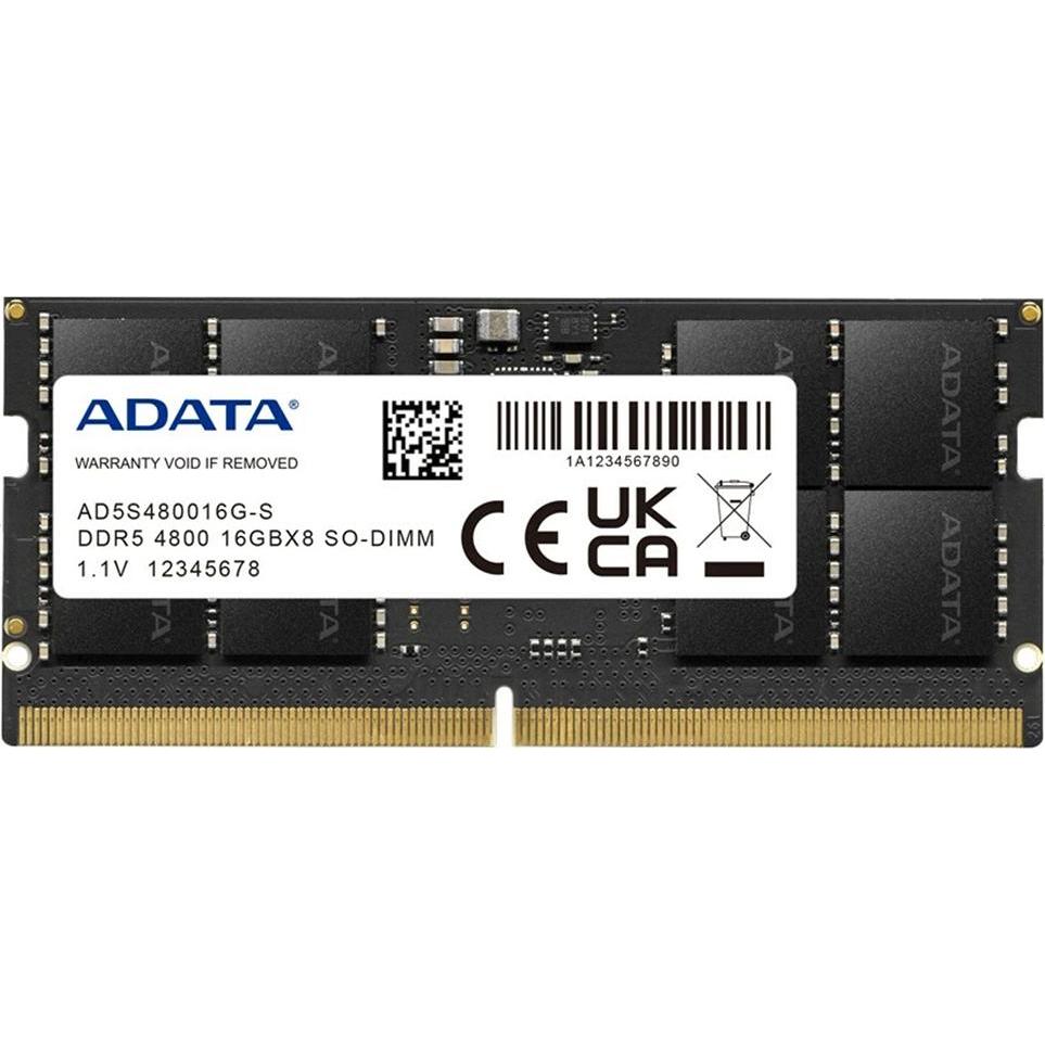 Thumbnail - Adata SO-DDR5 32GB 4800-40 Premier Single Tray (1 x 32GB, 4800 MHz, DDR5-RAM, SO-DIMM), RAM, Schwarz