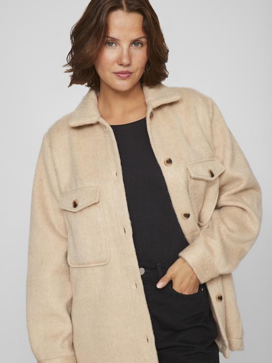 Actual product image Vila Buttoned shacket (38)