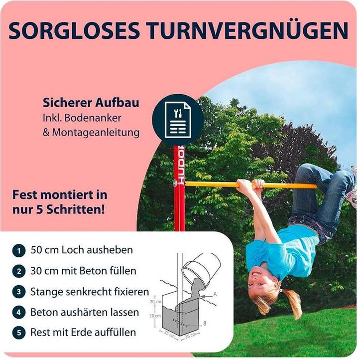 Immagine prodotto Hudora L'asticella alta