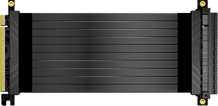 Akasa Riser Black X2 Premium PCIe 3.0 x 16 Riser cable 20cm