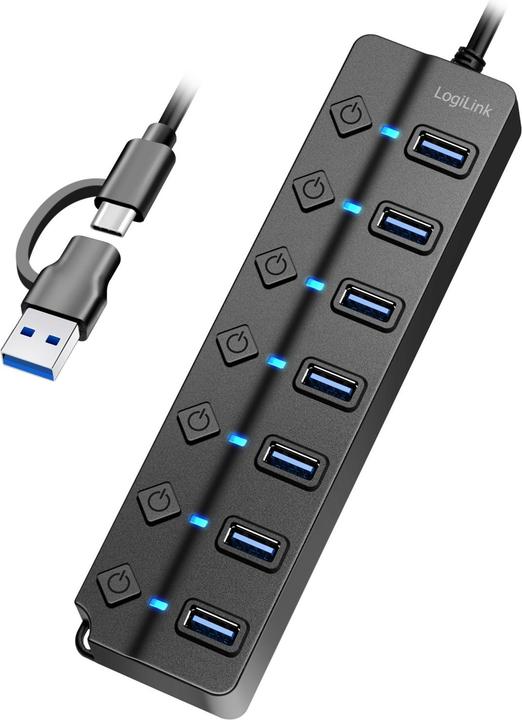 Produktbild LogiLink UA0420 (USB-C, 7 Ports)