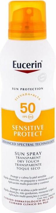 Actual product image Eucerin Sensitive Protect (Sun spray, SPF 50, 200 ml)
