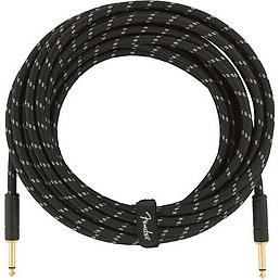 Fender Kabel Deluxe 7,5m black tweed (7.50 m), Audio Kabel