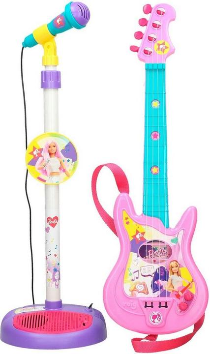 Barbie Musik-Spielzeug Mikrofon Kindergitarre