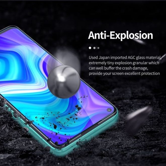 Actual product image Nillkin H+ PRO protective glass (1 Piece, Xiaomi Redmi Note 9)