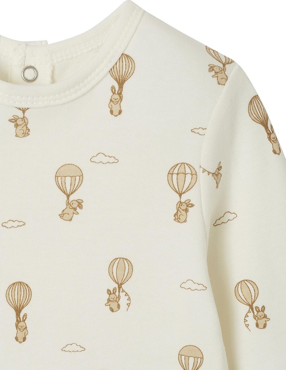 Image du produit Vertbaudet Bio-Kollektion: 2er-Pack Baby Strampler mit Heissluftballons (62)