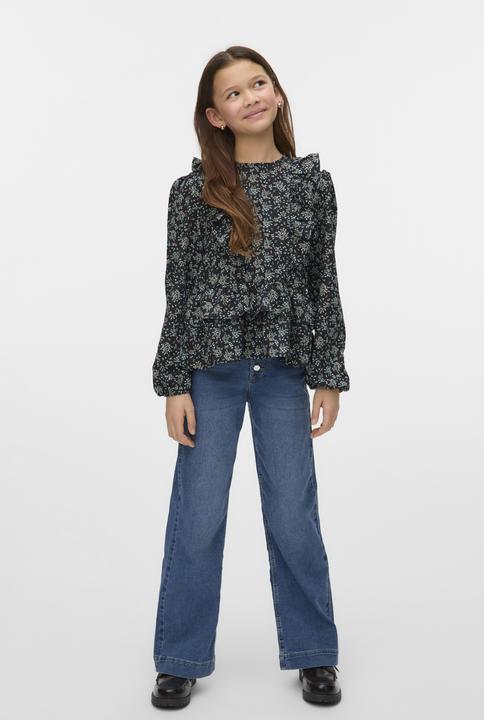 Actual product image Vero Moda Regular fit Round neck Junior elasticated cuffs Top Top (128)