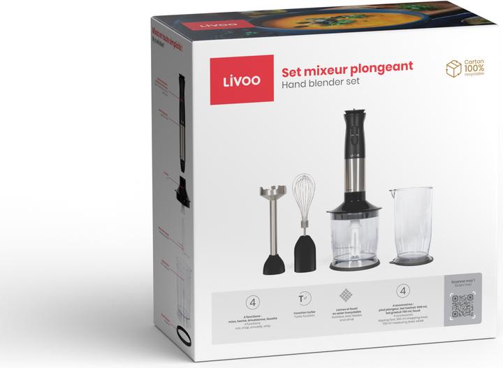 Produktbild Livoo Set Stabmixer