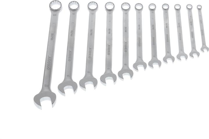 Produktbild Gedore 7 XL-0111 Ring-Maulschlüssel-Satz, extra lang, 11-teilig 8-22 mm (22 mm)