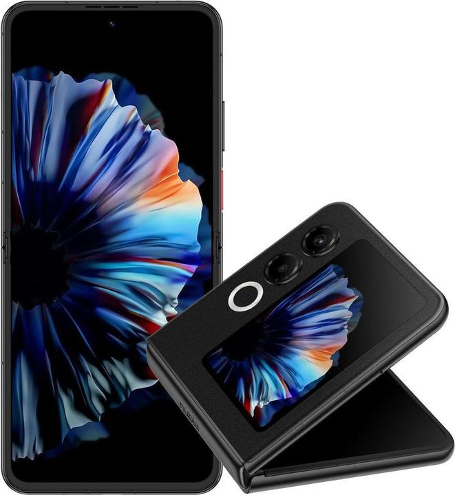 Produktbild Nubia Flip 2 5G 8GB/256GB Schwarz (256 GB, Night Black, 6.90", Dual SIM, 5G)