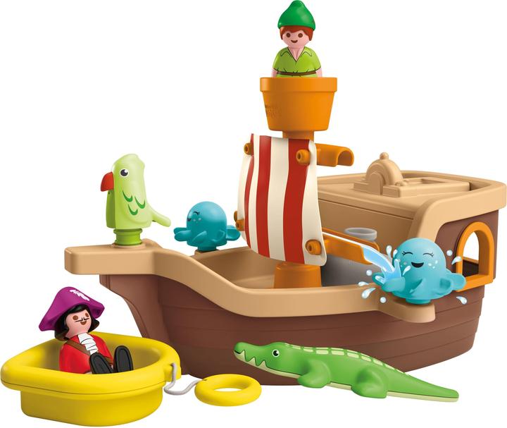 Produktbild Playmobil Disney: Peter Pans Piratenschiff mit Wasserspritzspass (71769)
