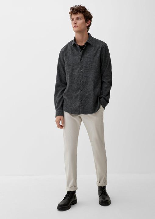 Immagine prodotto s.Oliver Hemd Slim: Hemd aus Baumwolltwill (M)