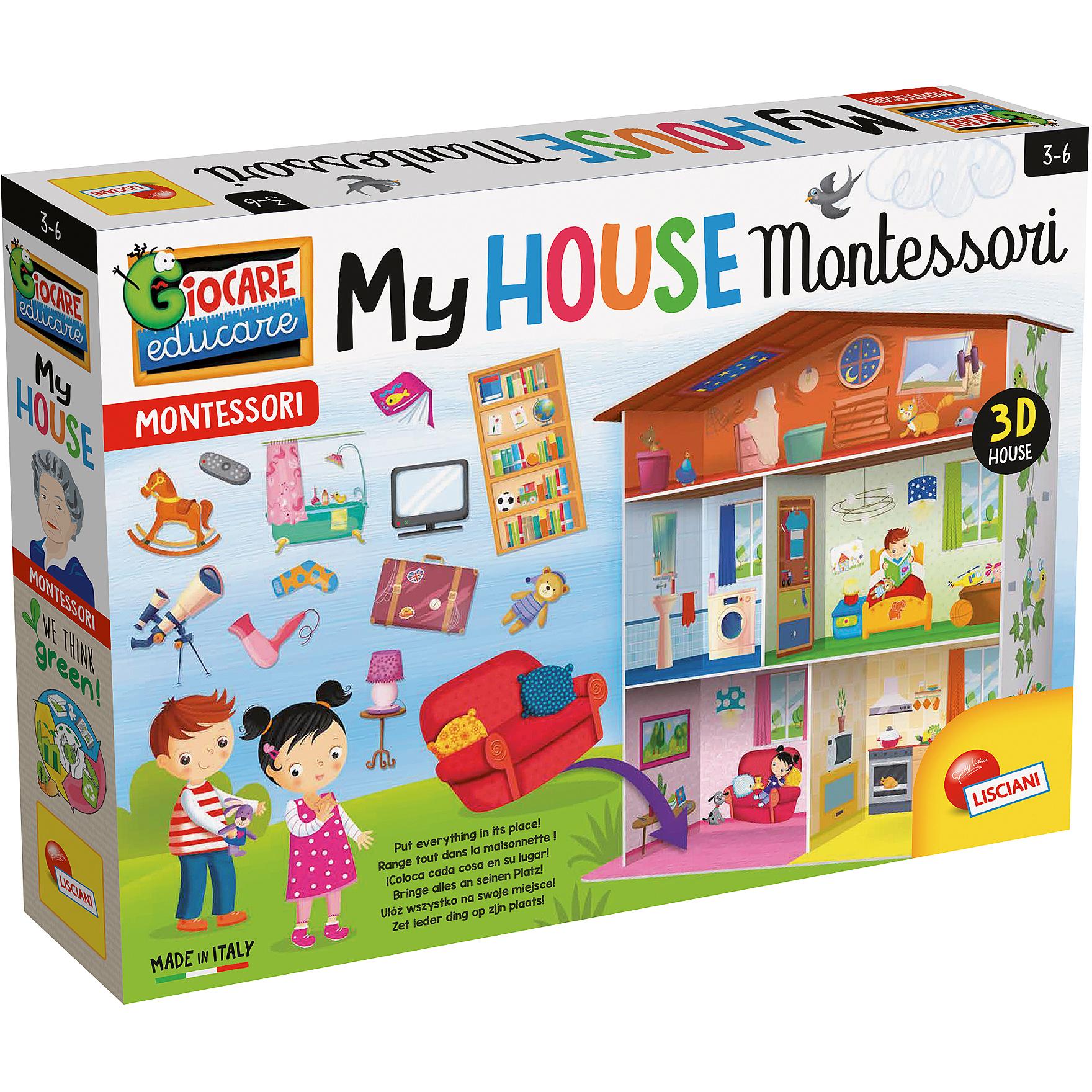 Lisciani Montessori Maxi Mein Haus