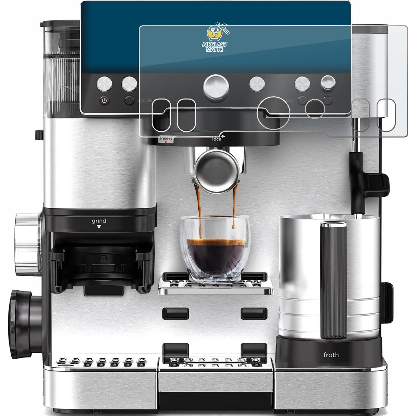 Thumbnail - BROTECT Schutzglas Schutzfolie Glas Folie Displayschutz matt, Zubehör Kaffeemaschinen, Transparent