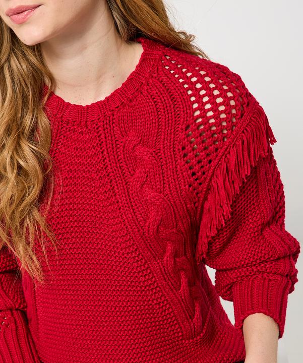 Produktbild Joe Browns Red Cable Knit Jumper (38)