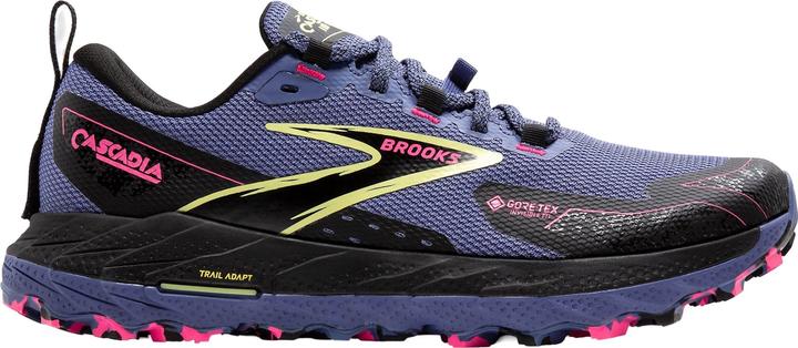 Produktbild Brooks Running Brooks Cascadia 18 GTX Laufschuhe Grau Blau / Schwarz / Pink Damen (38.5)