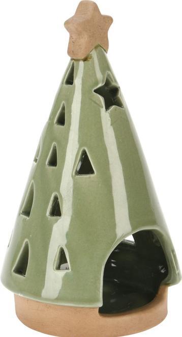 Produktbild Koopman Weihnachtsbaum Teelichthalter 9X15 (1 x, ø 9 x 15 cm)