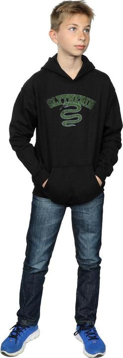 Immagine prodotto Slytherin Sport Emblem Felpa con Cappuccio Ragazzi (140, 146)