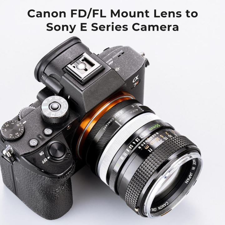 Produktbild K&F Concept High Precision Lens Adapter Mount, FD-NEX IV PRO
