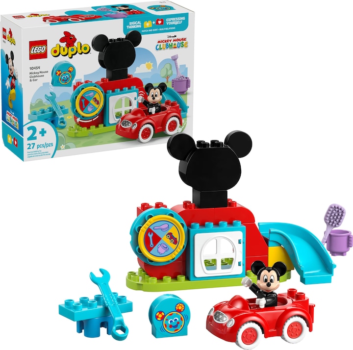 Image du produit LEGO Mickys Clubhaus und Auto (10454)