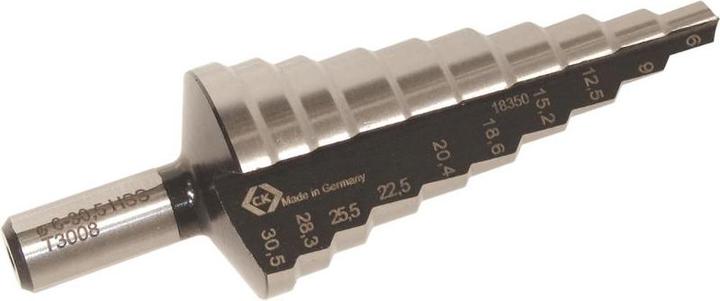 Produktbild C.K Magma HSS Stufenbohrer 6 - 30.5 mm T (6 - 30.5 mm)