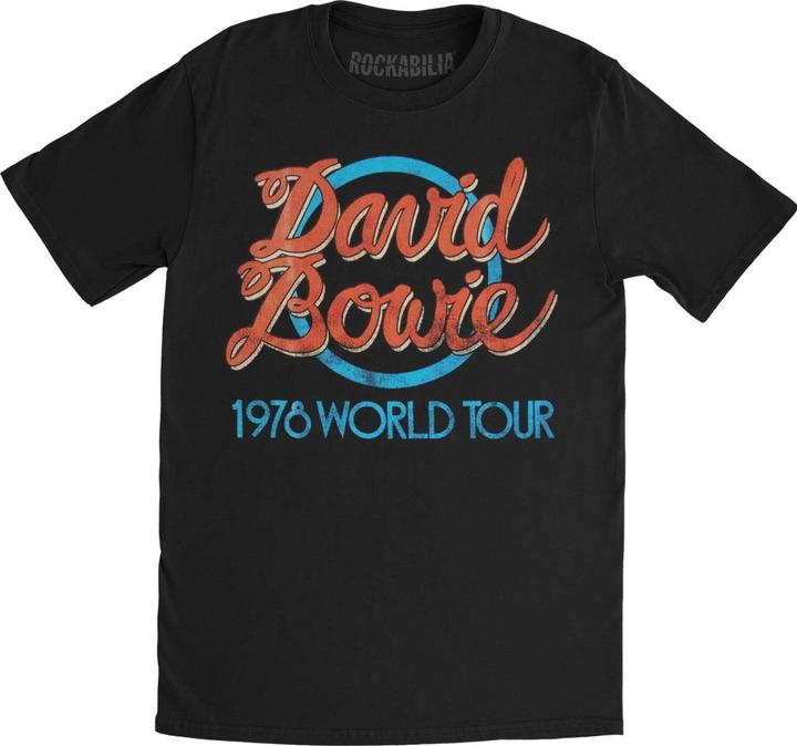 Produktbild David Bowie 1978 World Tour TShirt (L)