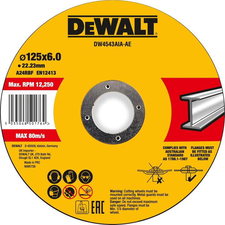 Produktbild DeWalt Schruppscheibe