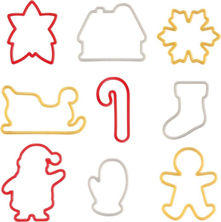 Productafbeelding Tescoma Kerstkoekjesvorm DELÍCIA, 9 stuks.