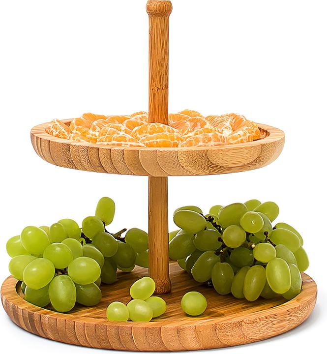Actual product image Relaxdays Etagere bamboo