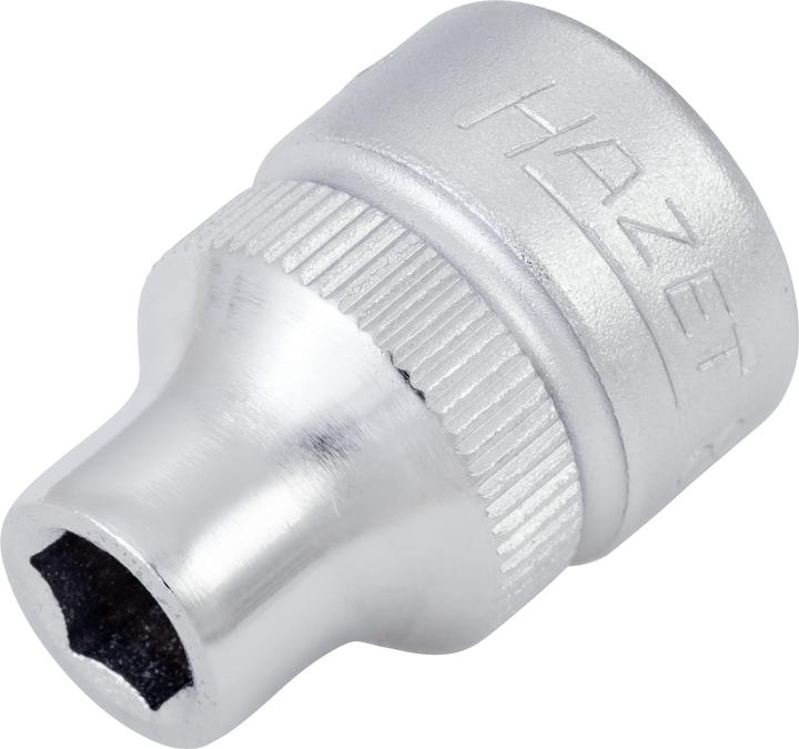 Actual product image HAZET Socket ∙ hexagon 880-6 ∙ Square, hollow 10 mm (3/8 inch) ∙ Outside hexagon traction profile ∙… (6 mm)