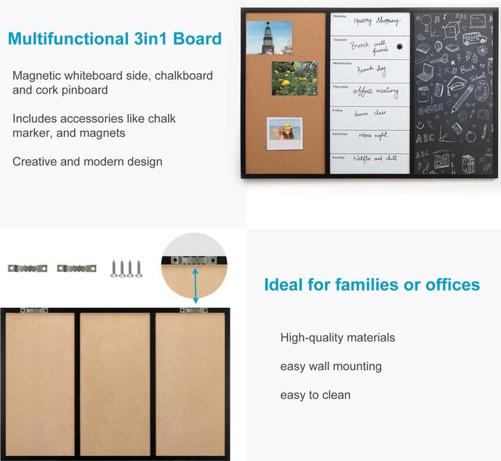 Actual product image Intirilife Combination board (60 x 40 cm)