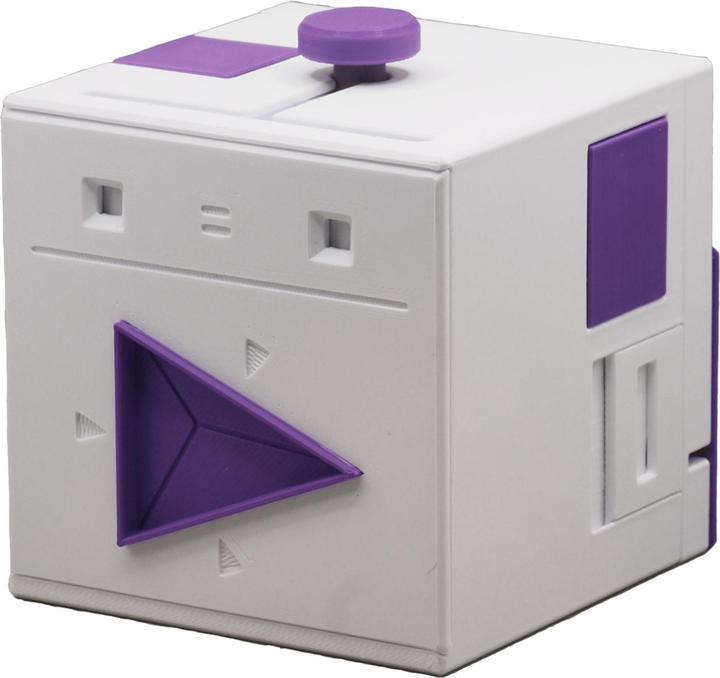 Actual product image Keebox purple - Rätselbox / Rätselspiel (German)
