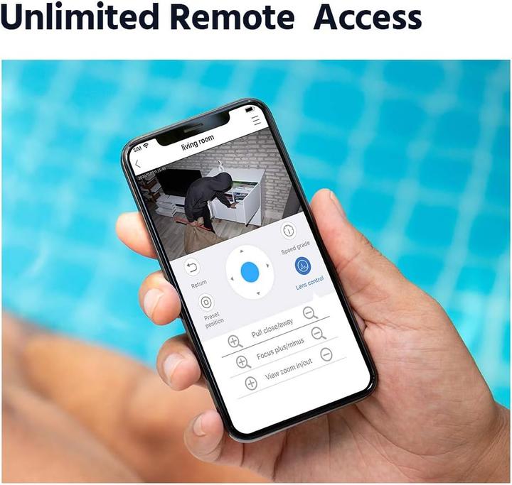 Actual product image Sannce WLAN Kamera Set für Überwachungssystem (2 Stück)