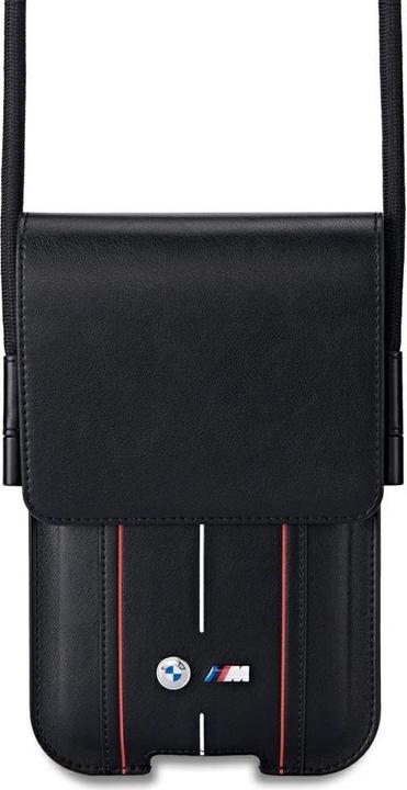 Produktbild BMW Torebka Phone Pouch Red Stripes czarny