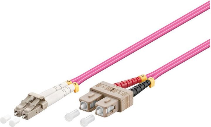 Produktbild Good Connections Patchkabel LWL Duplex OM4 (Multimode, 50/125) LC/SC, 30m (30 m)