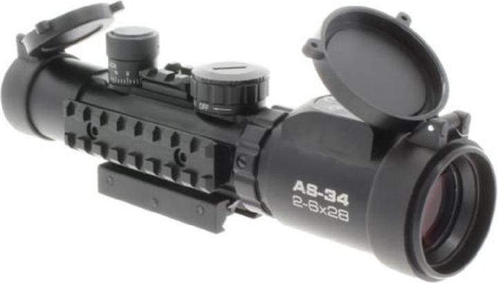 Actual product image Konus Riflescope Konuspro AS-34 2-6x28 (6 x, 28 mm)