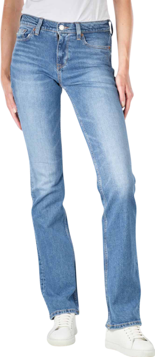 Actual product image Tommy Hilfiger Tommy Jeans Maddie Mid Rise Bootcut Denim Medium (W28/L32)