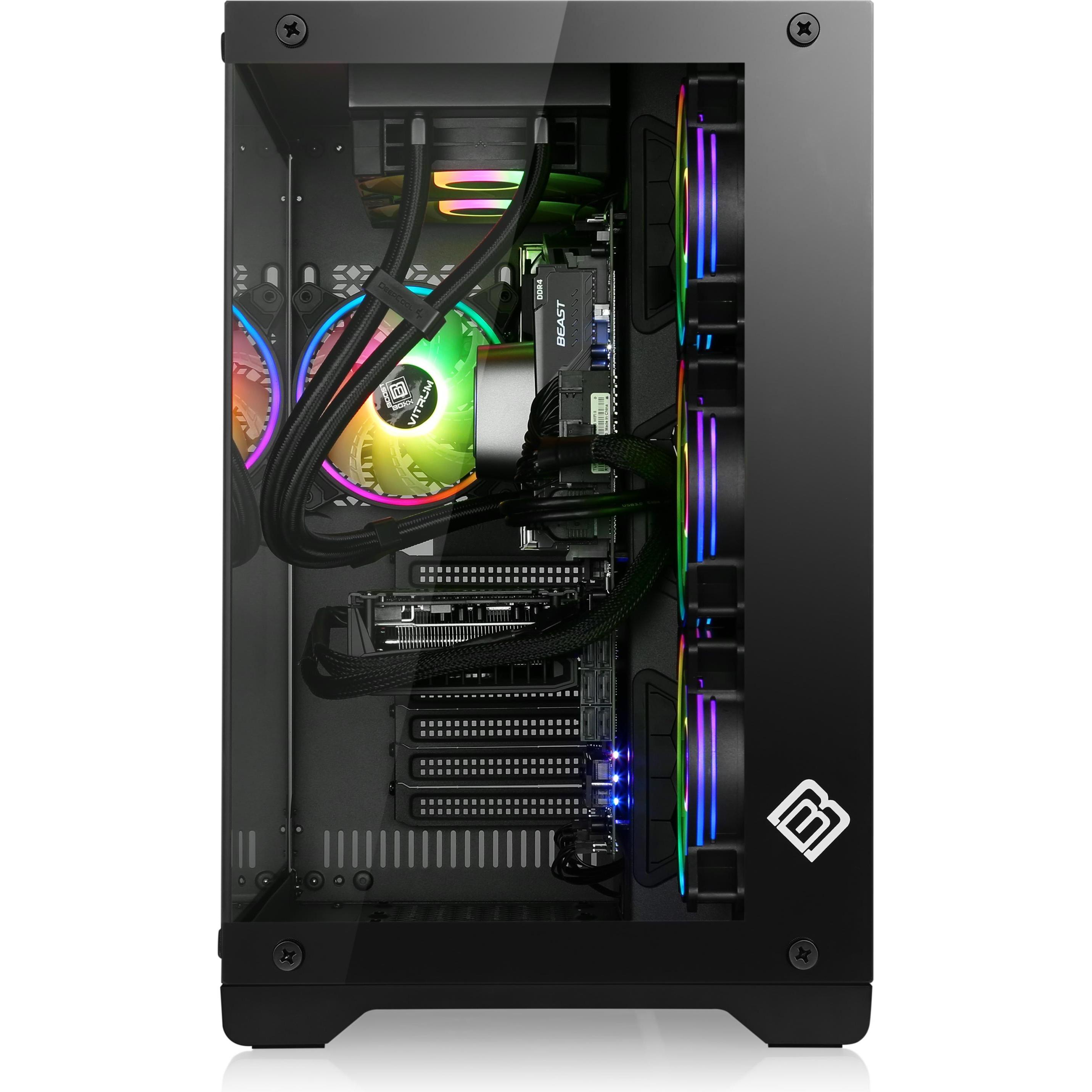 CSL Gaming PC M11070H (AMD Ryzen 5 9600X, 16 GB, 1000 GB, GeForce RTX 4060), PC, Schwarz