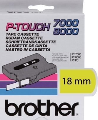 Produktbild Brother P-Touch (1.80 cm, Gelb)