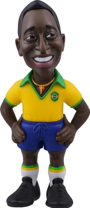 Actual product image Minix Collection Pelé - Brazil home jersey 12cm (Football Legends 110A) - Collectible figure