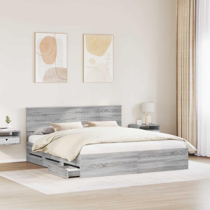Image du produit vidaXL Moderner Bettrahmen (180 x 200 cm)