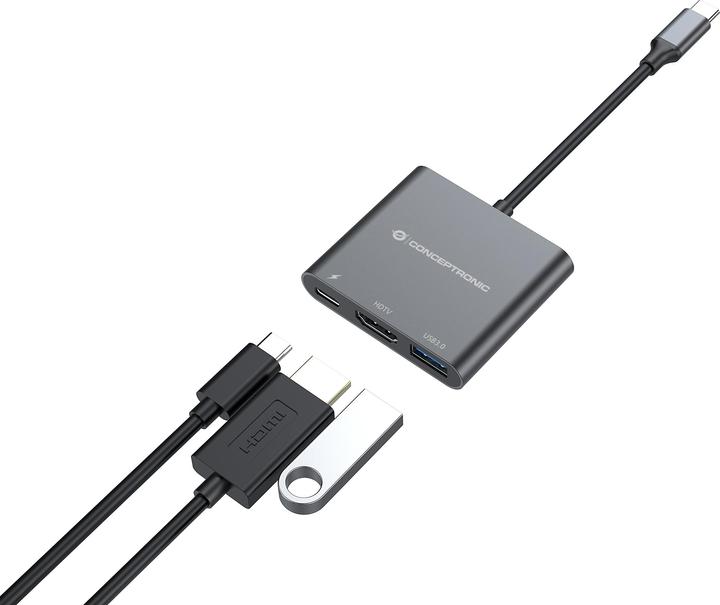 Actual product image Conceptronic DONN01G (USB-C, 1 Ports)