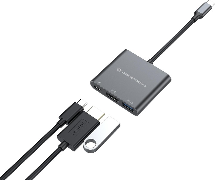 Produktbild Conceptronic DONN01G (USB-C, 1 Ports)